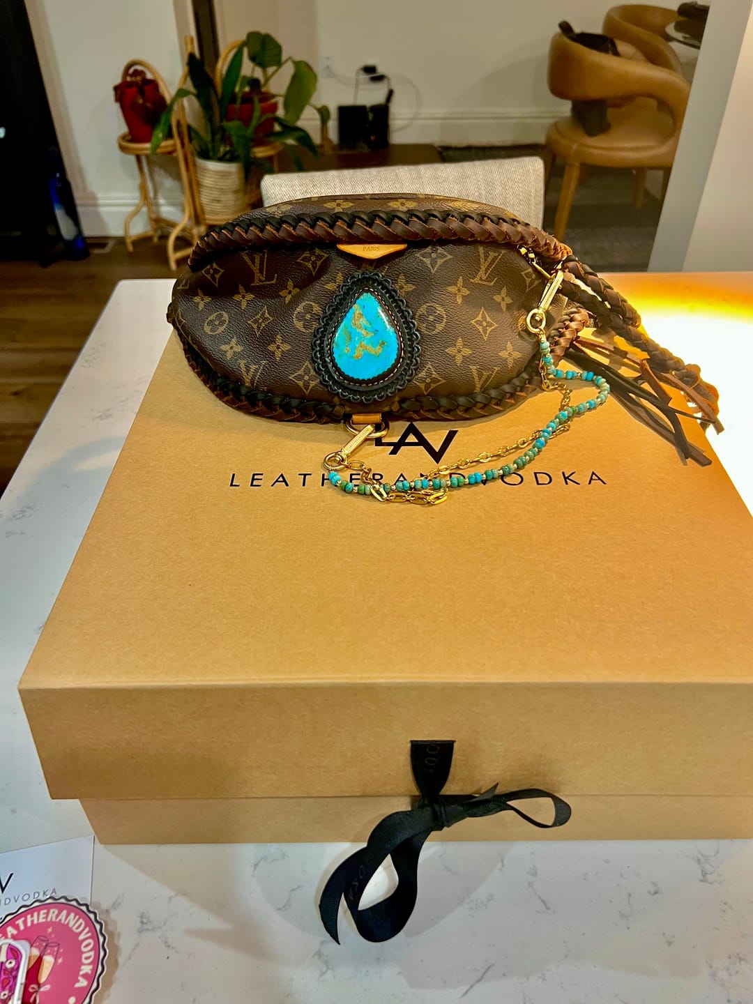 Customer photo review of Pre-Order LAV Original Monogram Bumbag