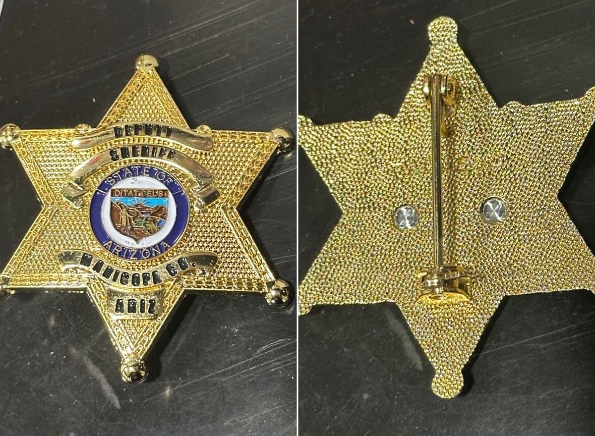 Customer photo review of Customizable Badge BA27