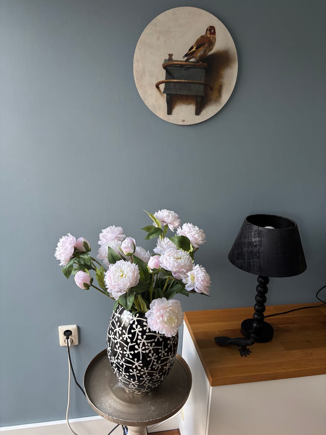 Customer photo review of Pivoines - Rose Pâle (6 tiges / 18 têtes de fleurs)
