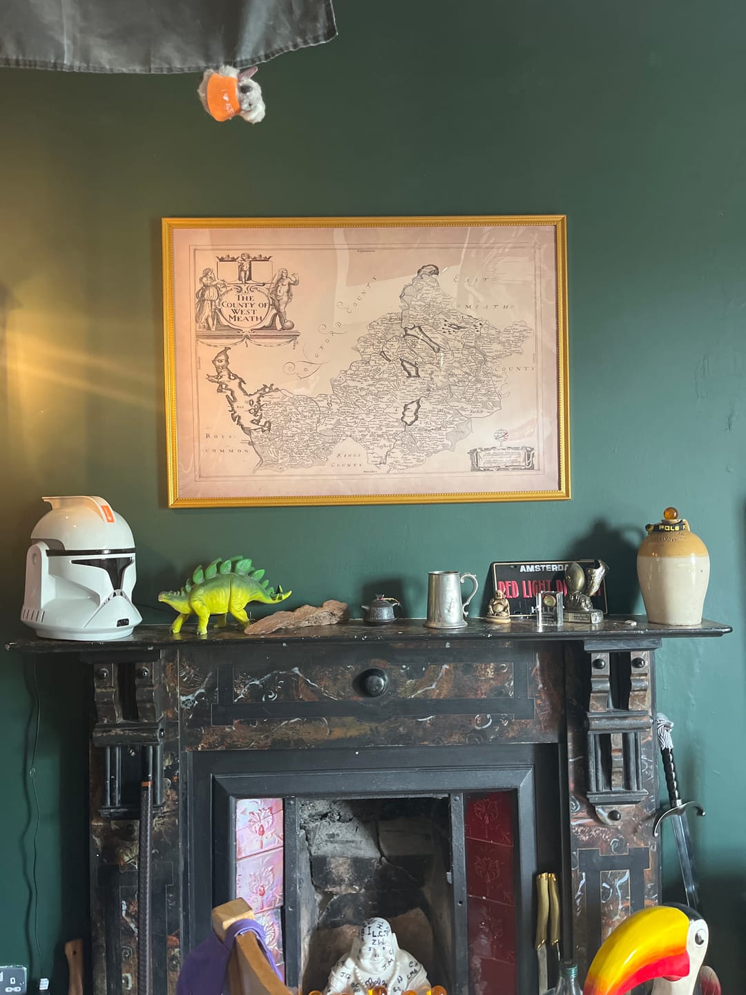 Customer photo review of Old Map of County Westmeath by Petty, 1685: Athlone, Mullingar, Delvin, Kinnegad, Moate