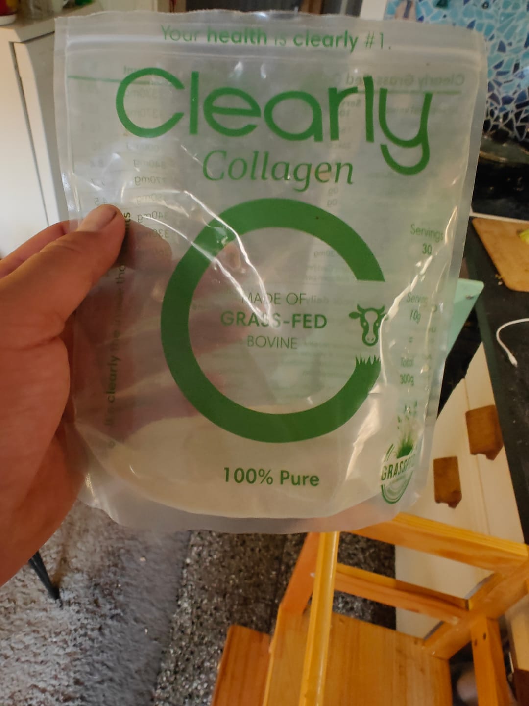 Customer photo review of Grass-fed Collagen