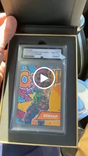Customer video review of Custom Graded Card