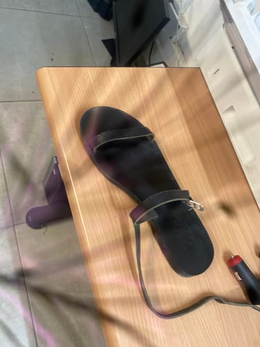 Customer photo review of Lev Sandals