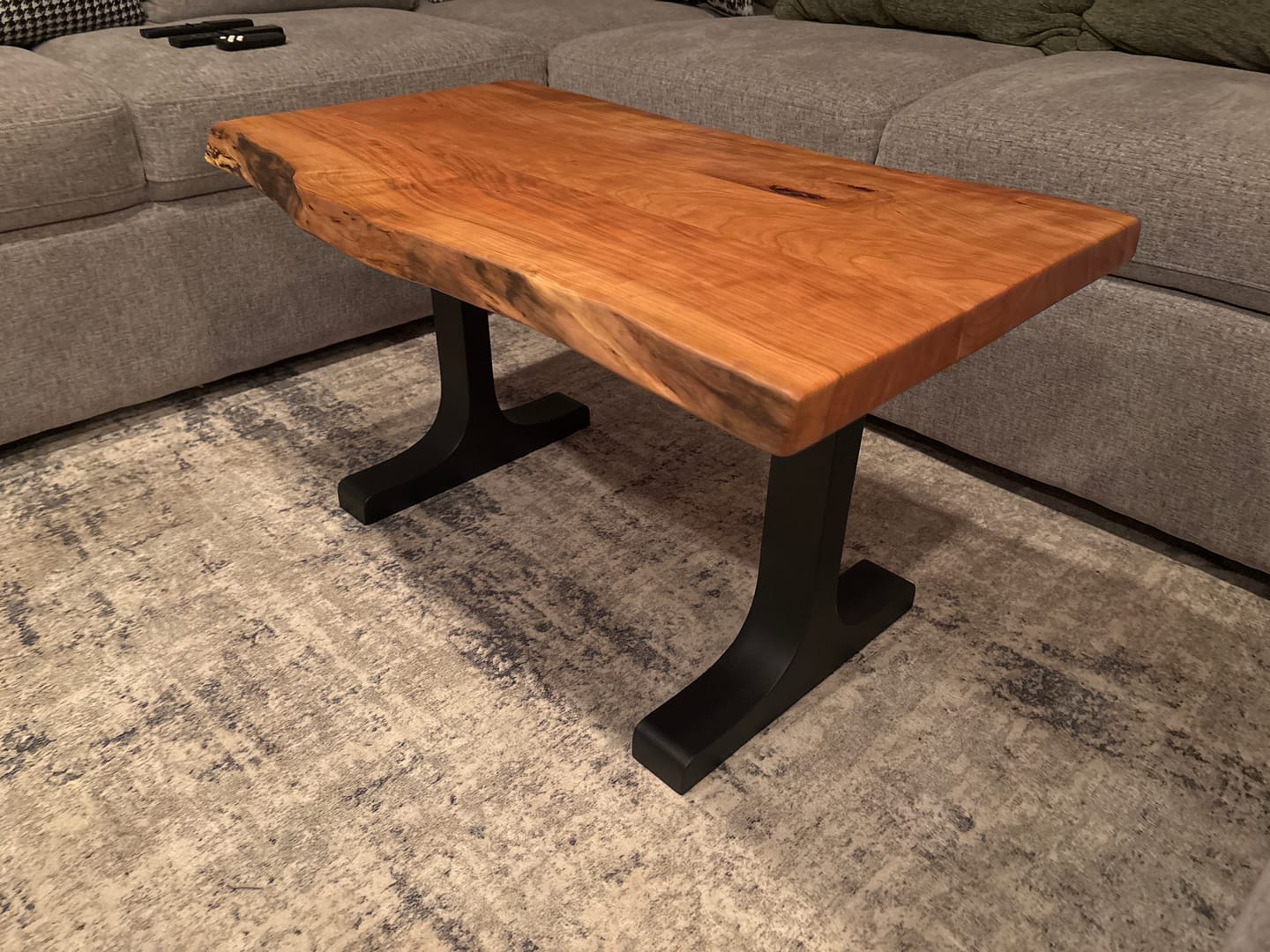 Customer photo review of Bench Legs 102 Wineglass 16H Metal Outdoor Furniture