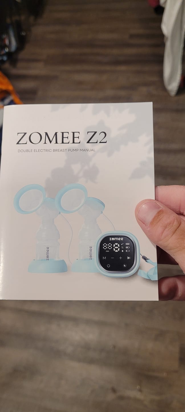 Customer photo review of Zomee Z2 Double Electric Breast Pump