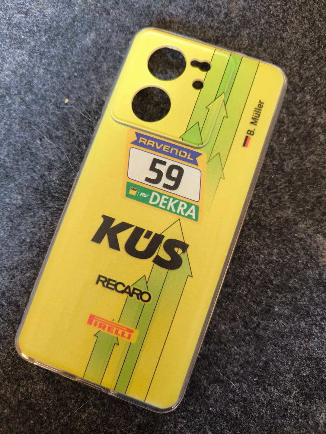 Customer photo review of Grello Porsche GT Livery - Individuelle Handyhülle für Xiaomi