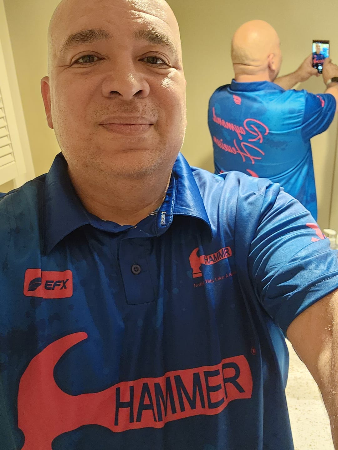Customer photo review of HAMMER - EFFECT TOUR - BOWLING JERSEY