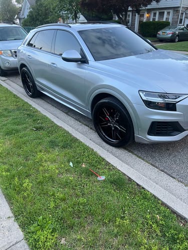 Customer photo review of CUSTOM 2 PIECE FORGED DEEP DISH WHEELS: RV-T081