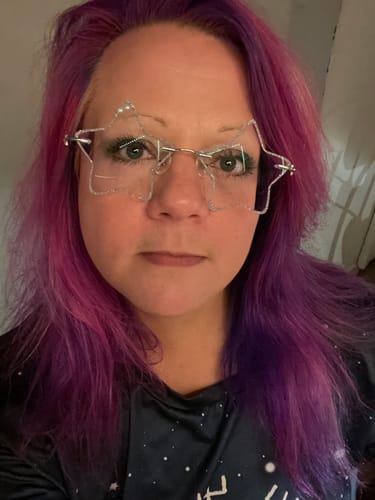 Customer photo review of Starr Eyeglasses