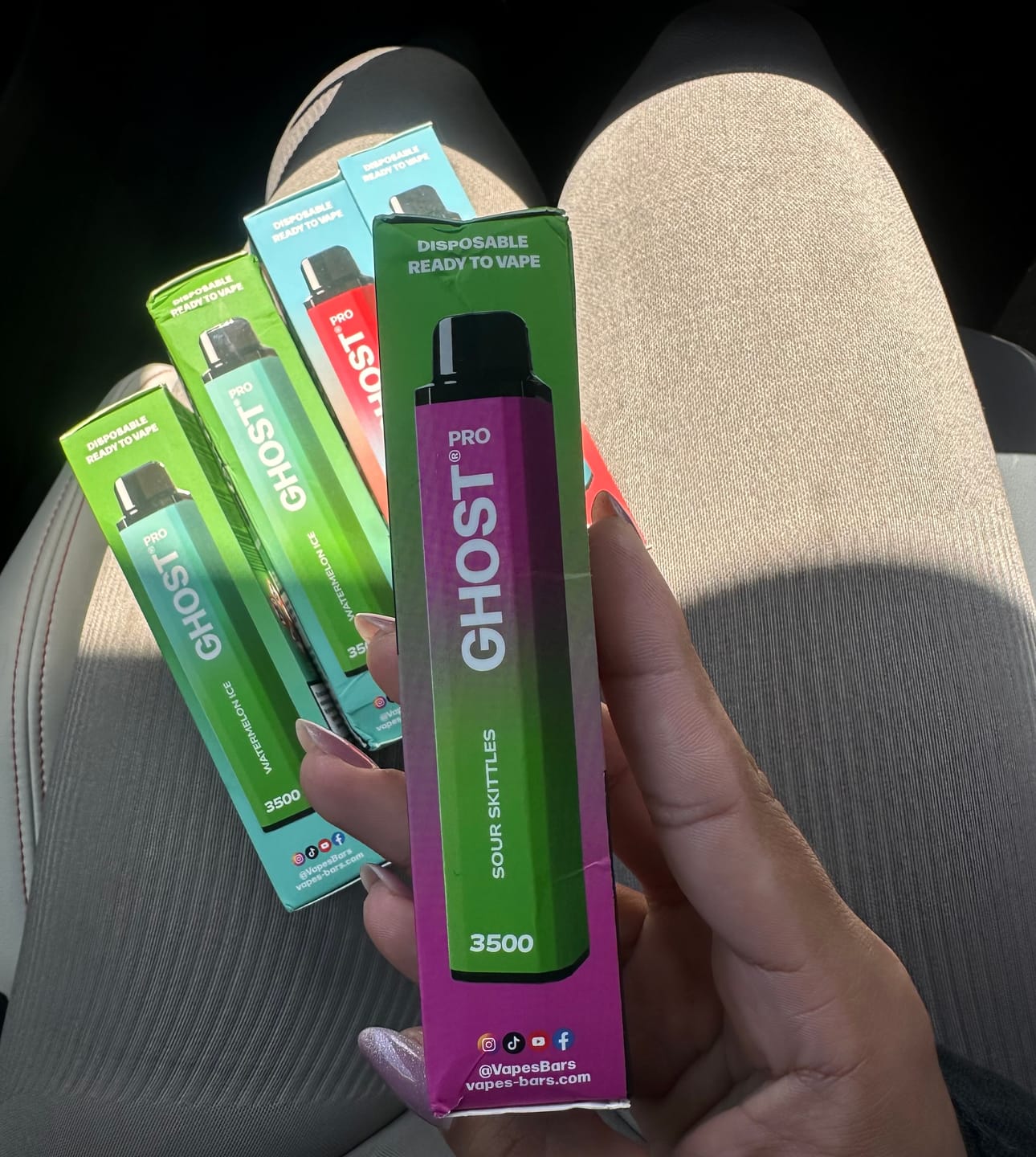 Customer photo review of Ghost Pro 3500 Puffs Disposable Vape