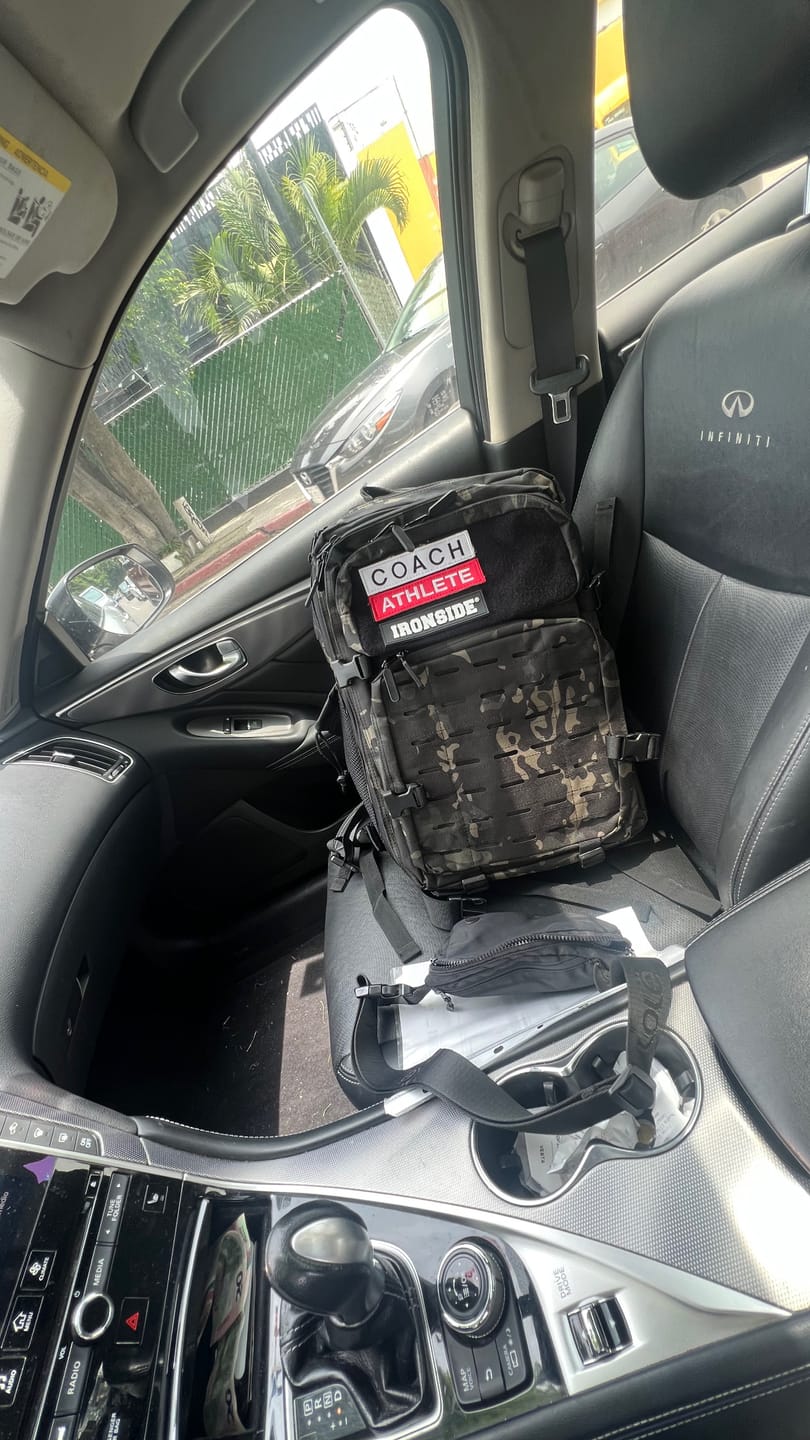 Customer photo review of Mochila IRONSIDE