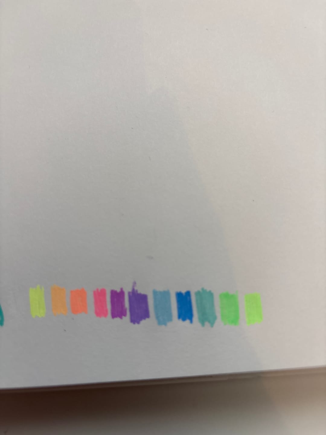 Customer photo review of Ohuhu Gel Pens - Gold, Silver, White & Colorful 12-Pack