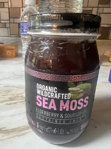 Customer photo review of Elderberry & Soursop Sea Moss Gel