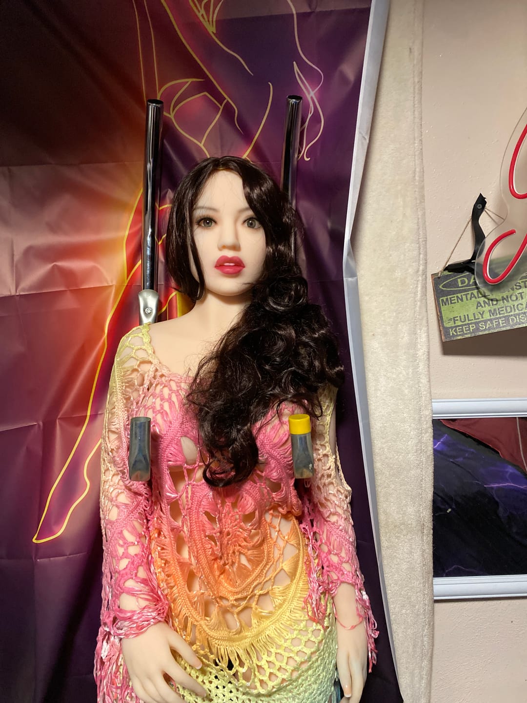 Customer photo review of US Stock - Greta Plus 152cm #63 Big Boobs Adult Love Doll Realistic BBW TPE Sex Doll