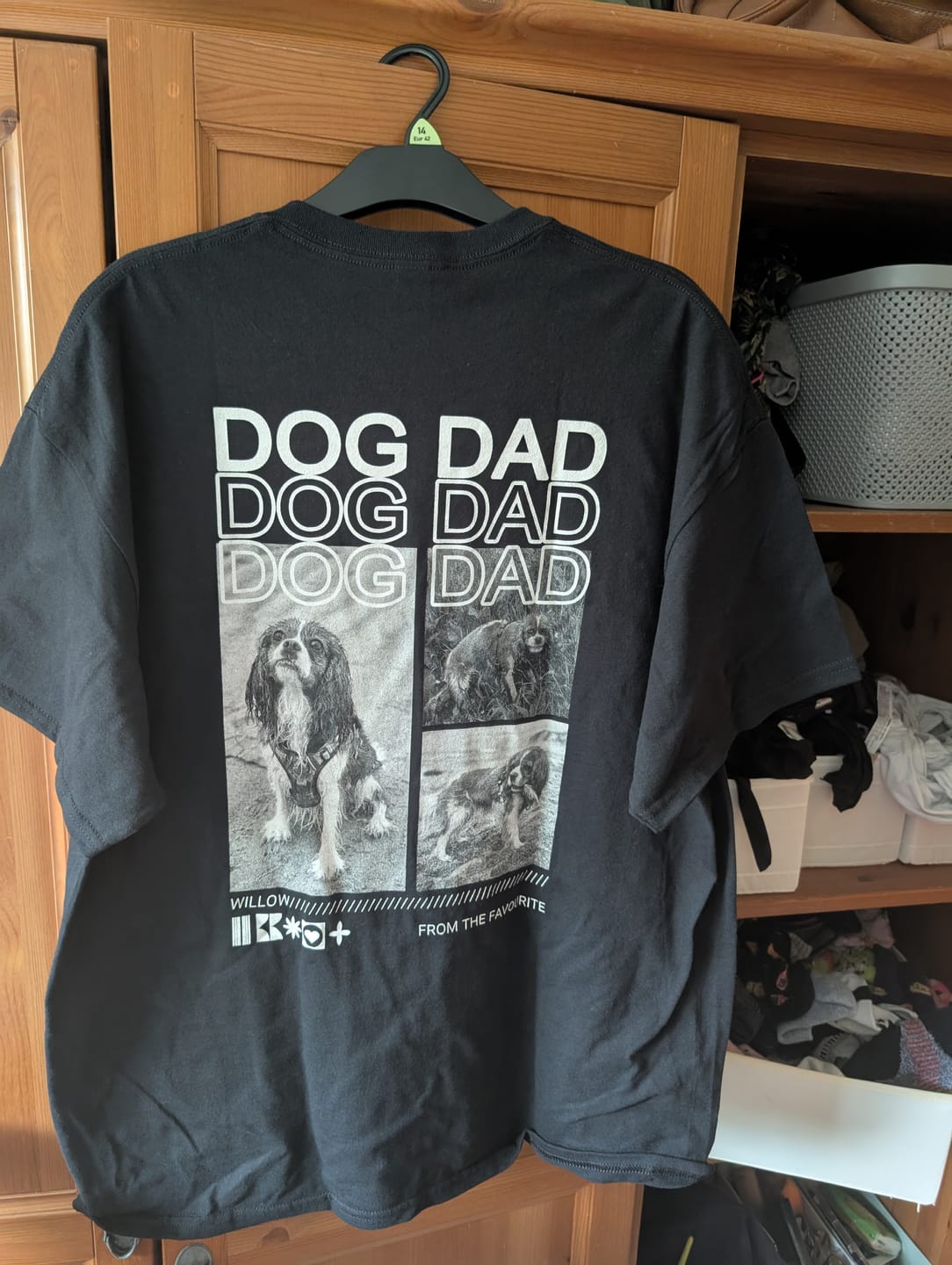 Customer photo review of Only you - Personalised T-Shirt