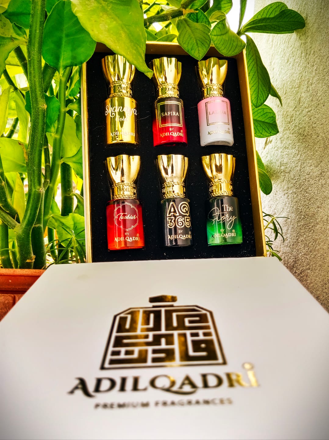 Customer photo review of Essensia Luxury Attar Perfume Gift Set (6 x 5.5Ml)
