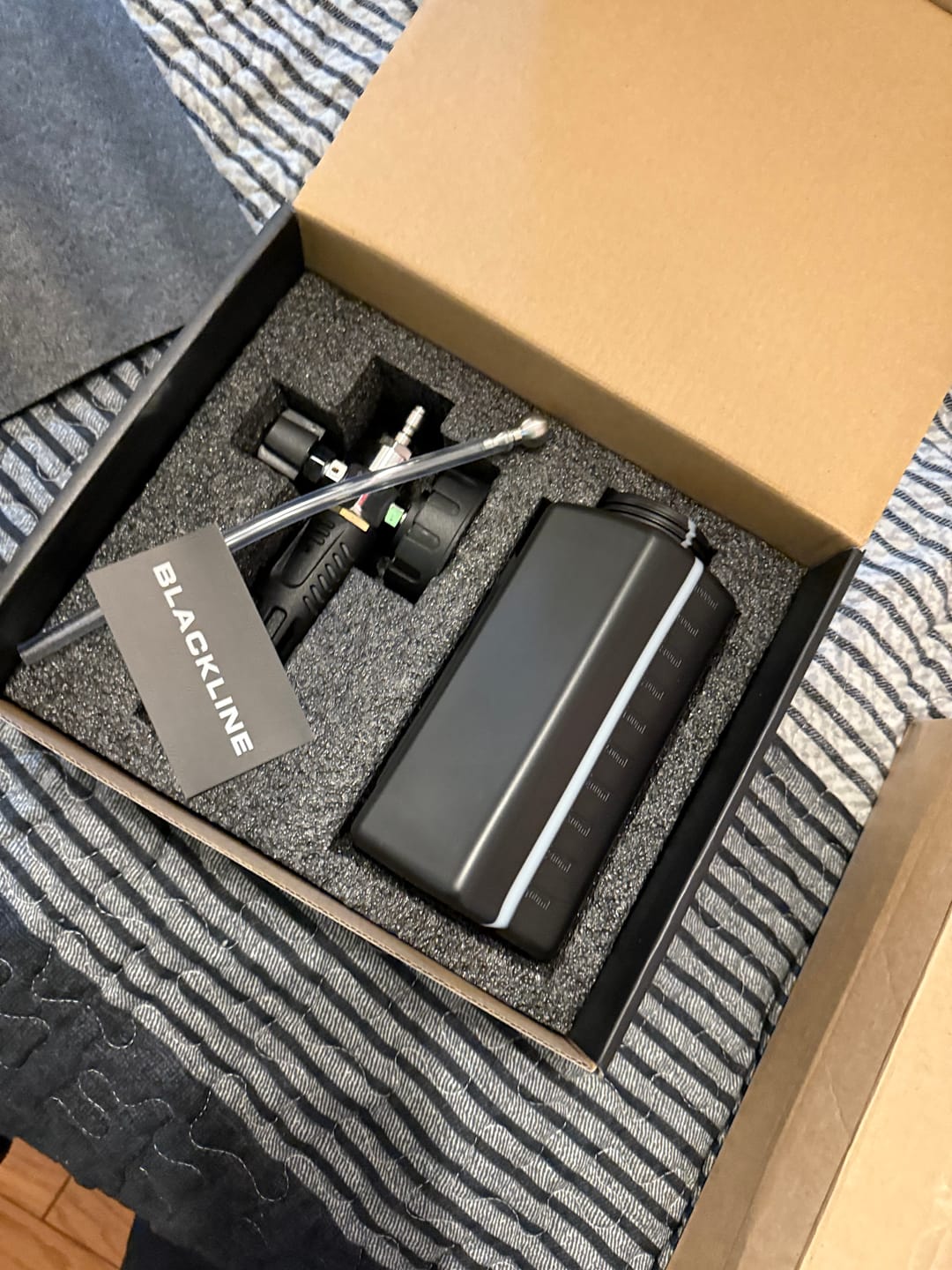 Customer photo review of BLACKLINE® FOAM CANNON 2.0
