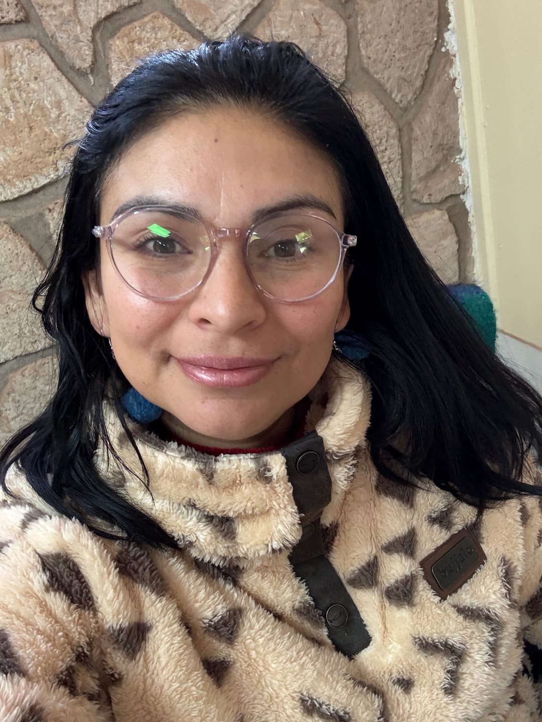 Customer photo review of Chaqueta Nomada Print Mujer