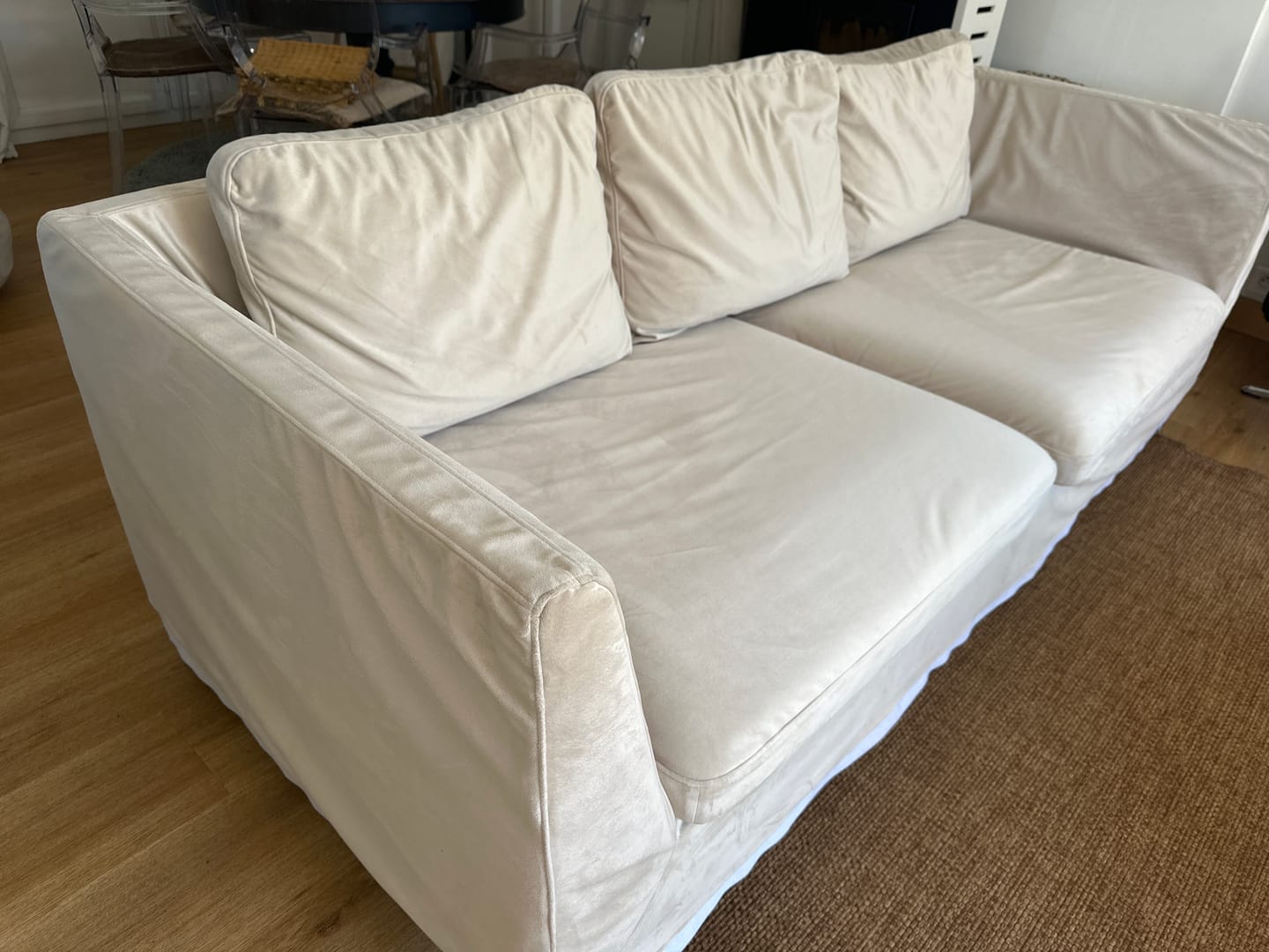 Customer photo review of STOCKHOLM 3 Seat IKEA Sofa Cover