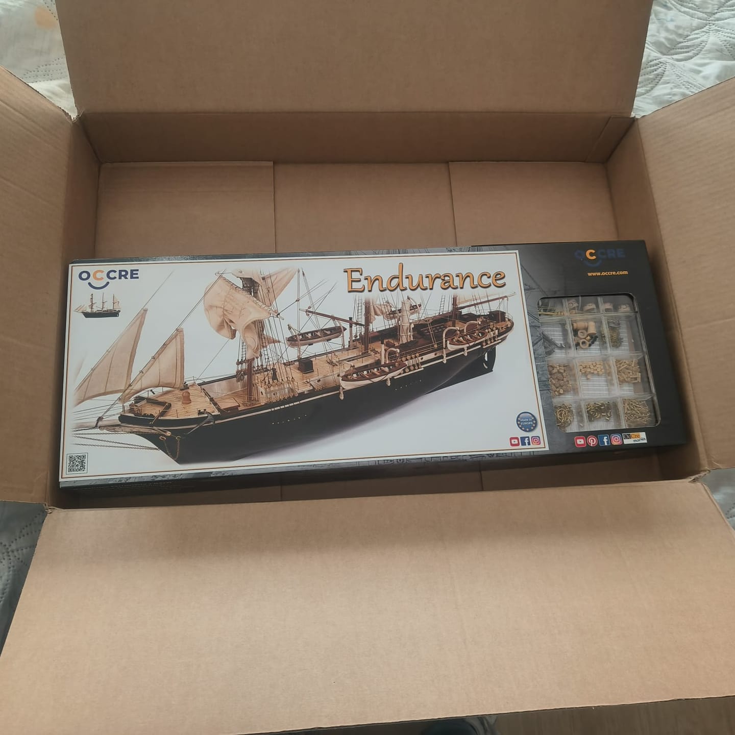 Customer photo review of Maqueta Barco HMS Endurance