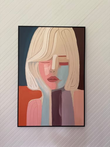 Customer review photo for Plaster Art Texture Painting #SG256
