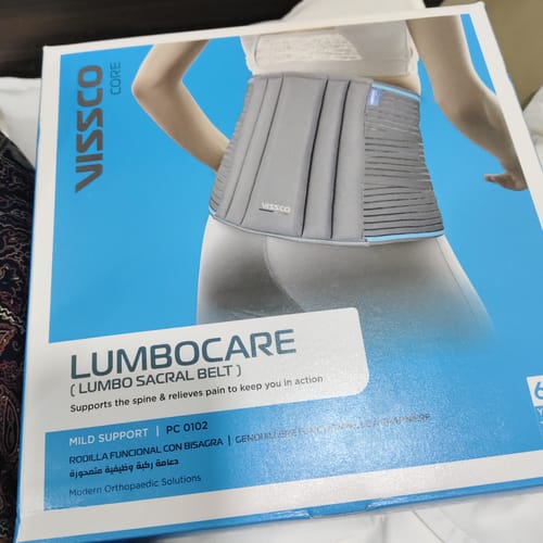 Customer photo review of Lumbocare (Lumbo Sacral Belt) | Provides Support to the Lower Back | Pain solution for Back and Abdomen (Grey)