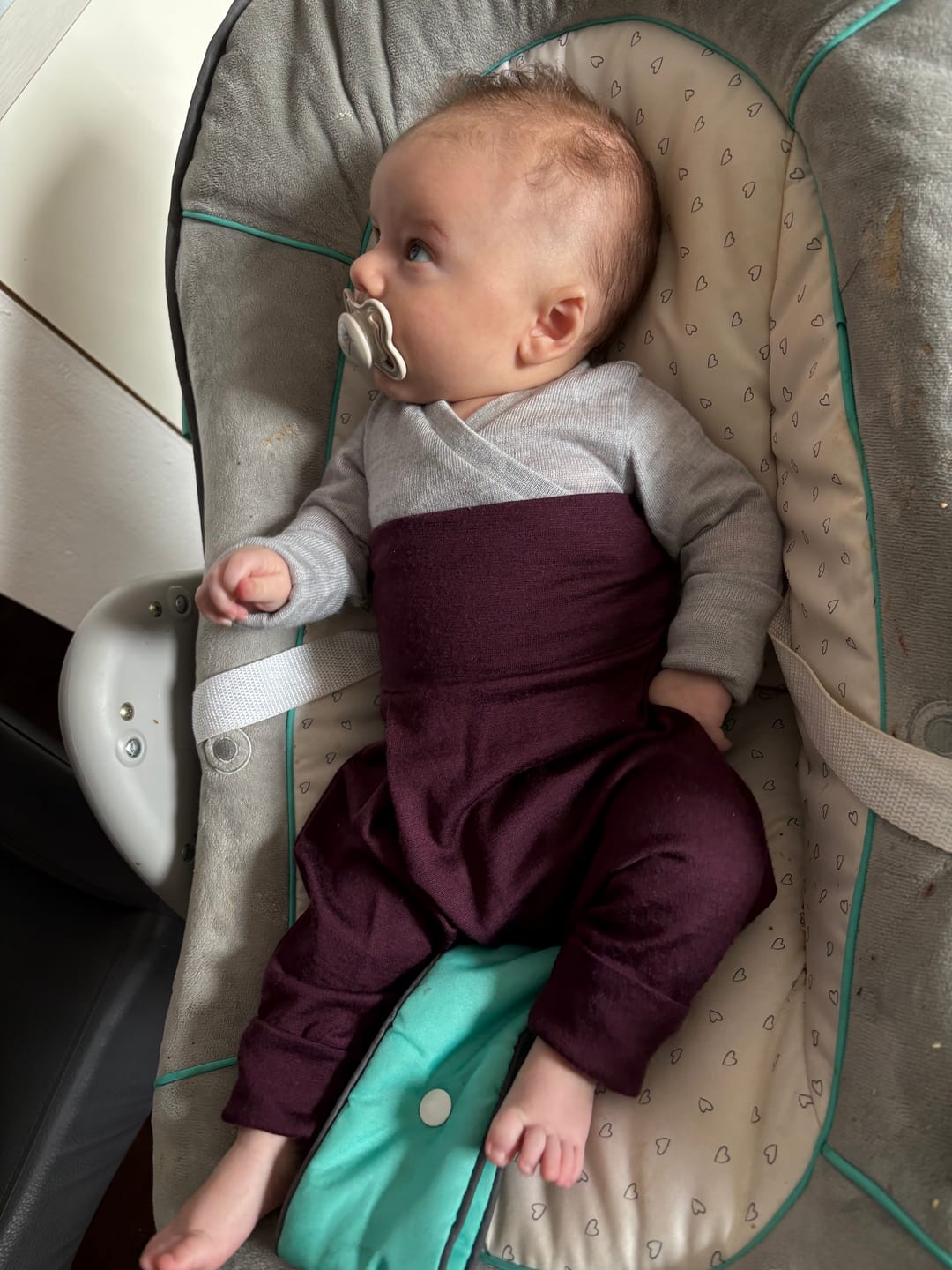 Customer photo review of Baby Mitwachshose Sommermerino