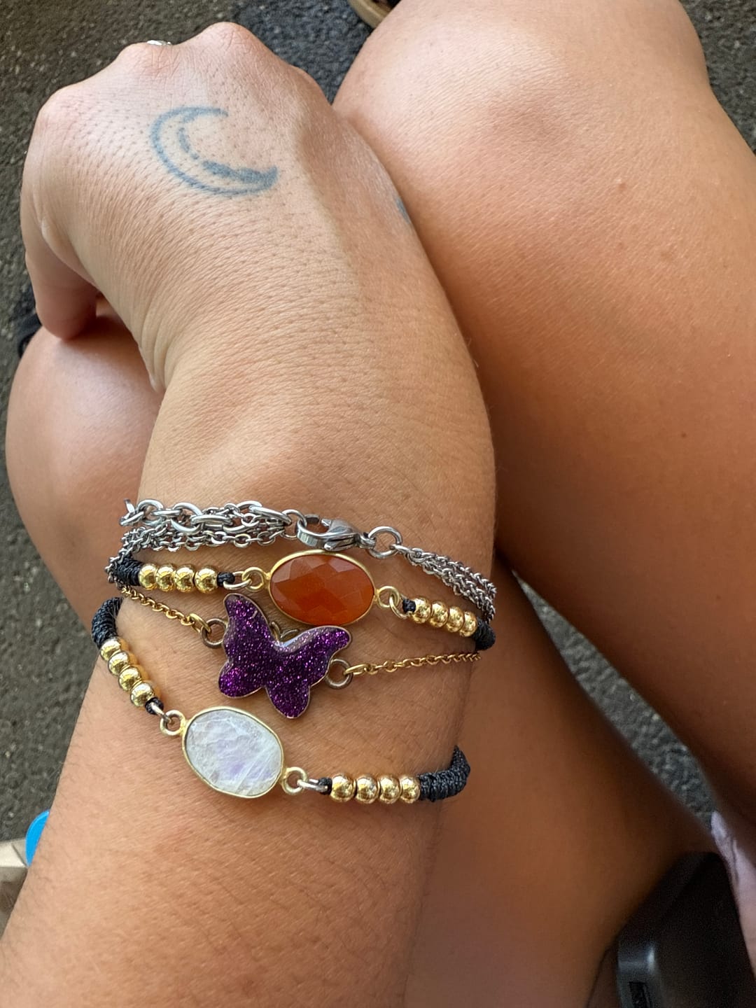 Customer photo review of Bracelet Fertilité Cornaline