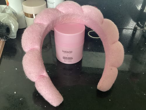 Customer photo review of Kaladé Mermaid Headband (2 colours)