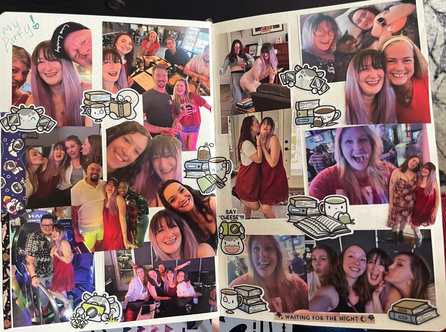 Customer photo review of Sticker Sheet - Vintage Stationery