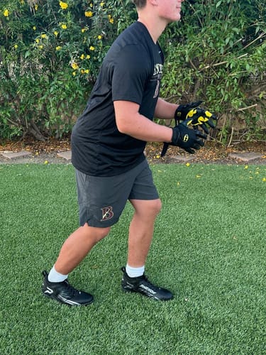 Customer photo review of Phenom Elite Quantum Speed 2.0 Football Cleats - Team Colors - White or Black