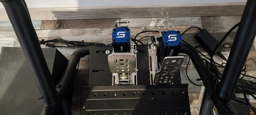 Customer photo review of Simsonn VAM Pro Linear Motor -  the Pedals Haptic Reactor for Vibration Feedback