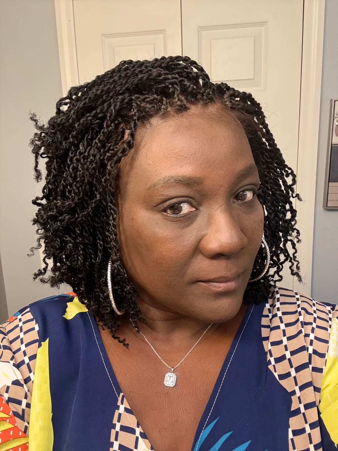 Customer photo review of Kinky twist wig 2