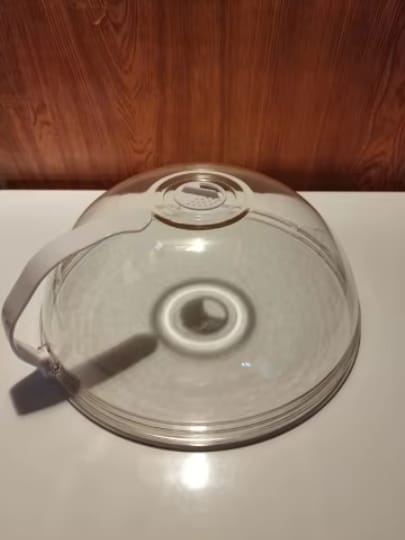 Customer photo review of Clear Guard Microwave Cover