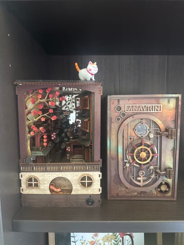 Customer photo review of JiuFen Old Street Book Nook Kit