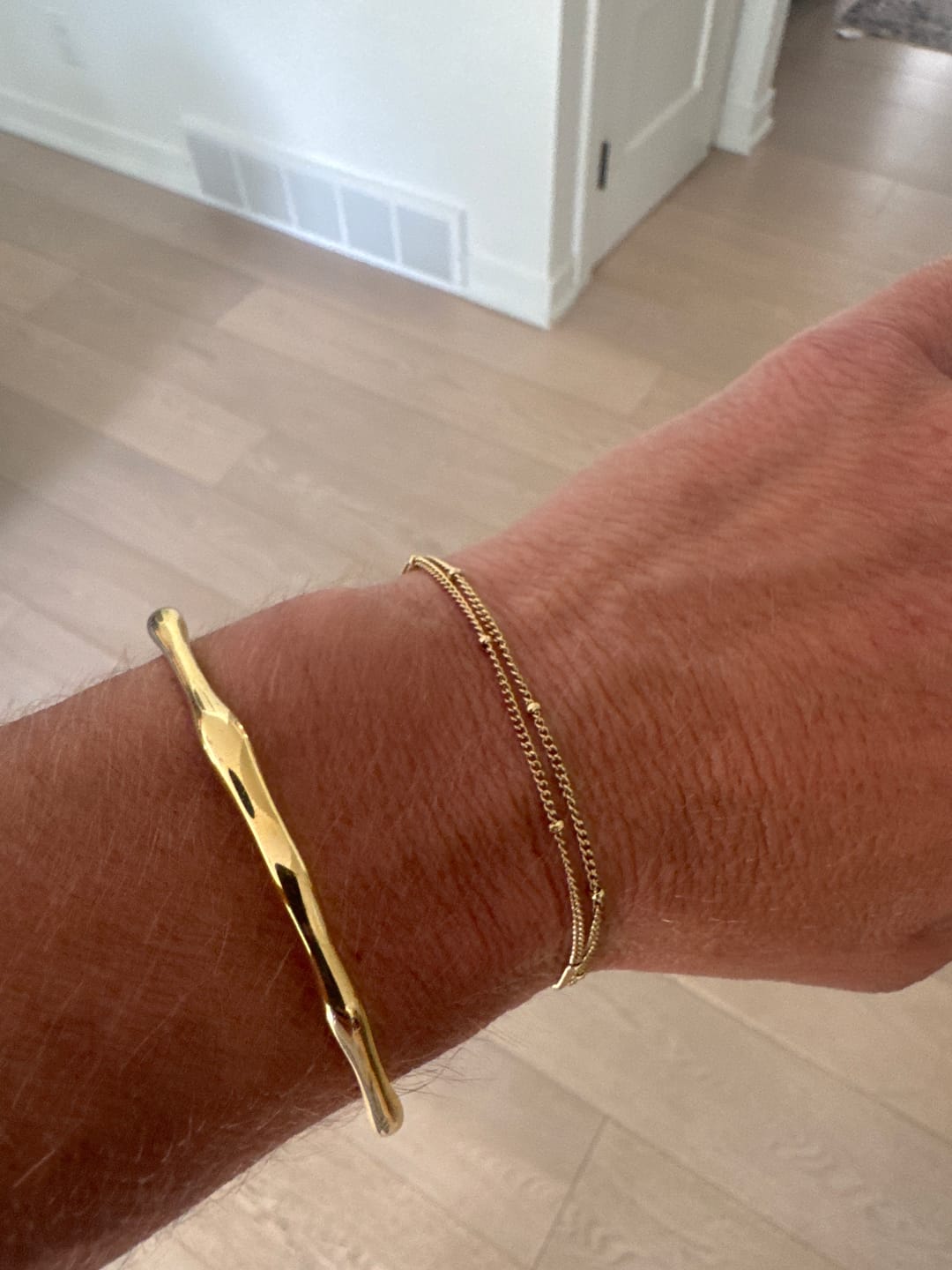 Customer photo review of Bamboo Bangle
