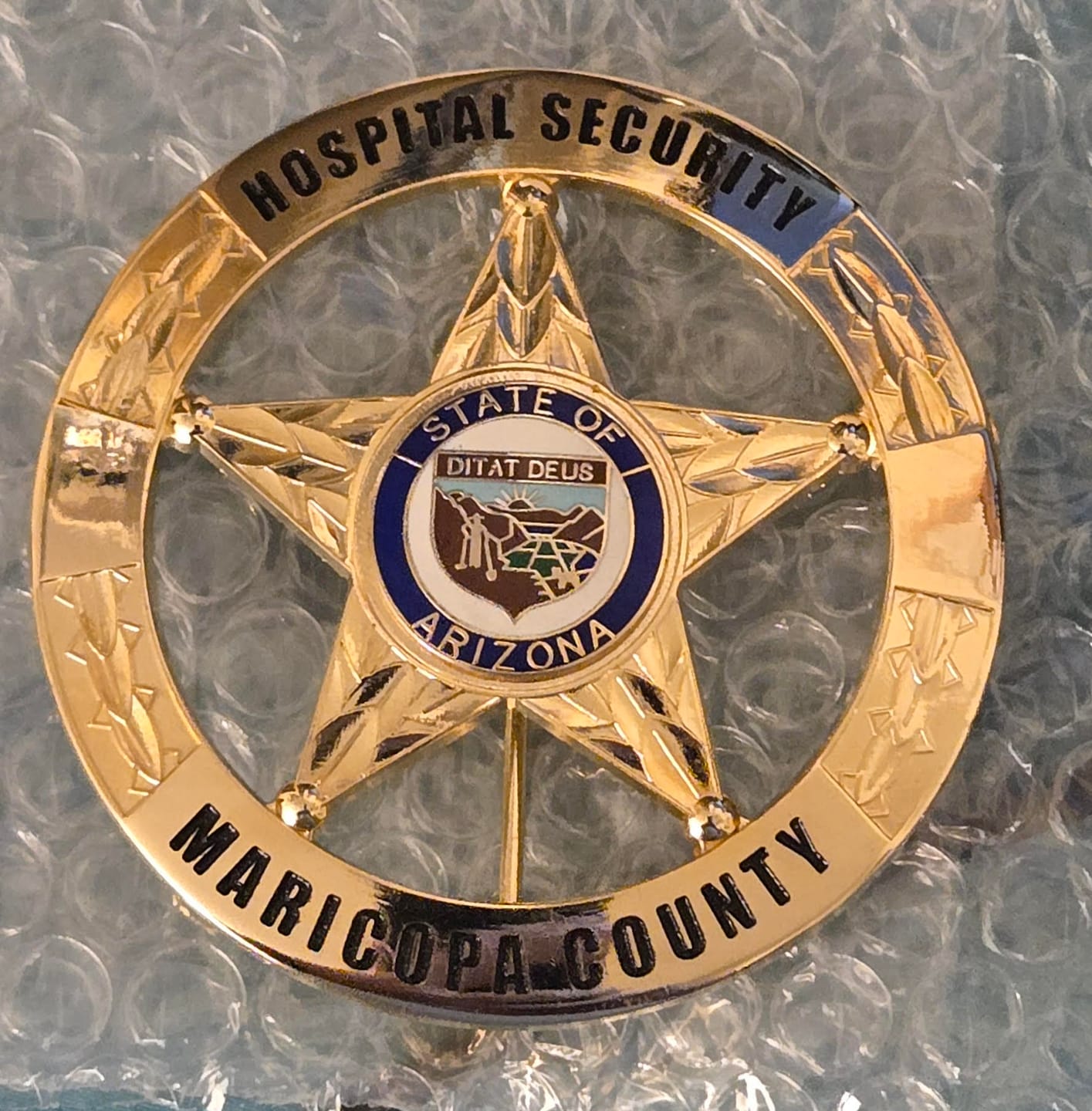 Customer photo review of Customizable Badge BA29