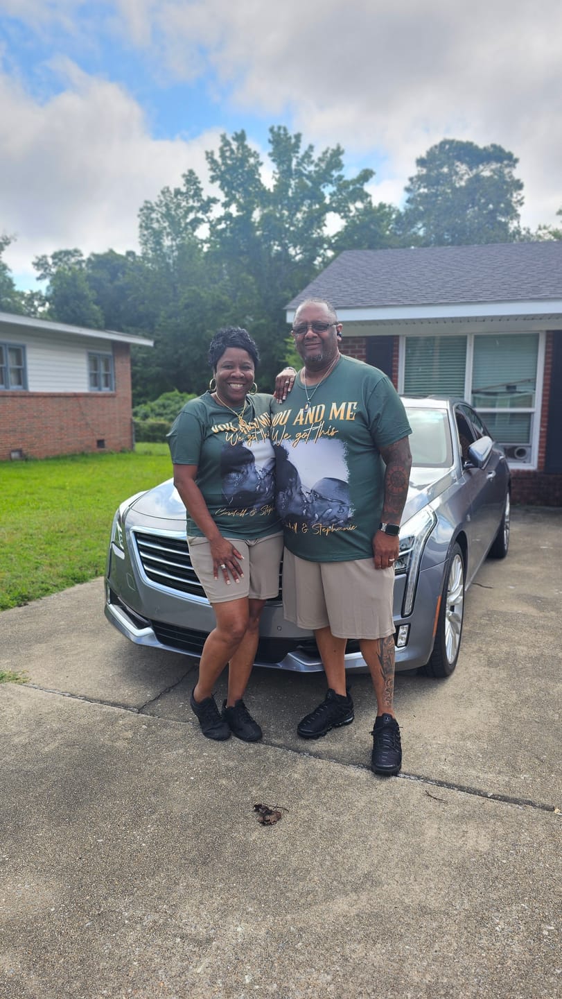 Customer photo review of You & Me We Got This Vintage 90s - Personalized Photo T-Shirt