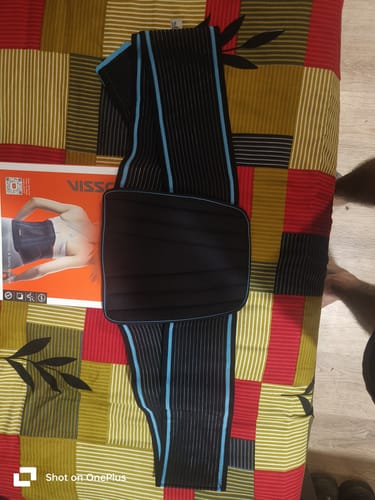 Customer photo review of Lumboset Advance Belt (Moderate Support) | Provides Support to the Lumbar Spine & Lower Back