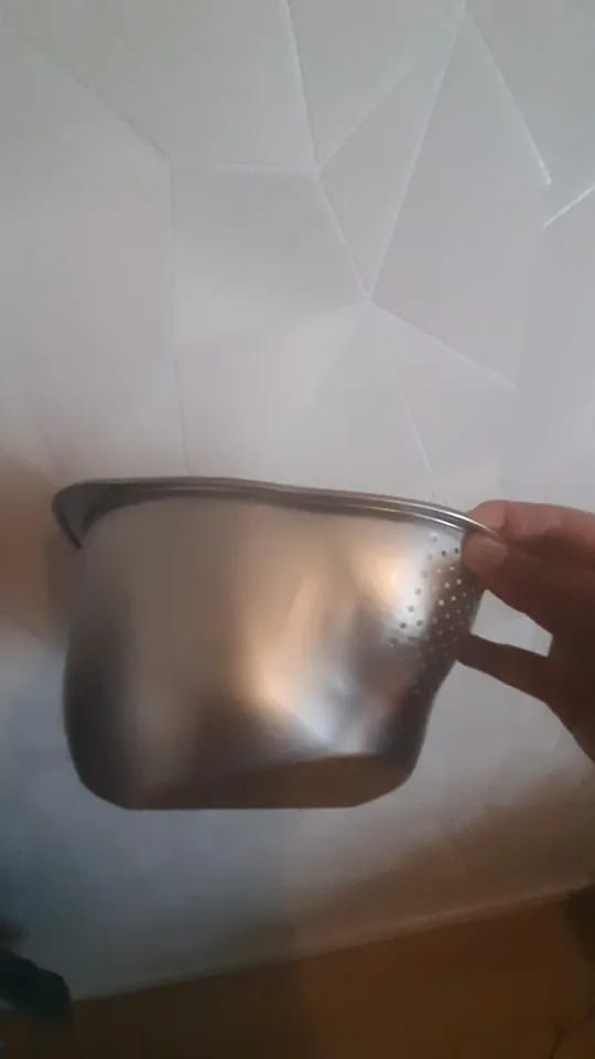 Customer photo review of Premium Stainless Steel Rice Strainer