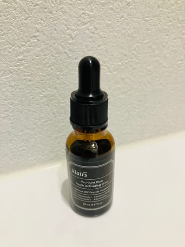 Customer photo review of Midnight Blue Youth Activating Drop