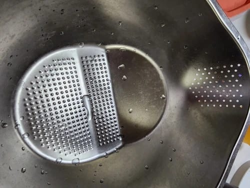 Customer photo review of Premium Stainless Steel Rice Strainer