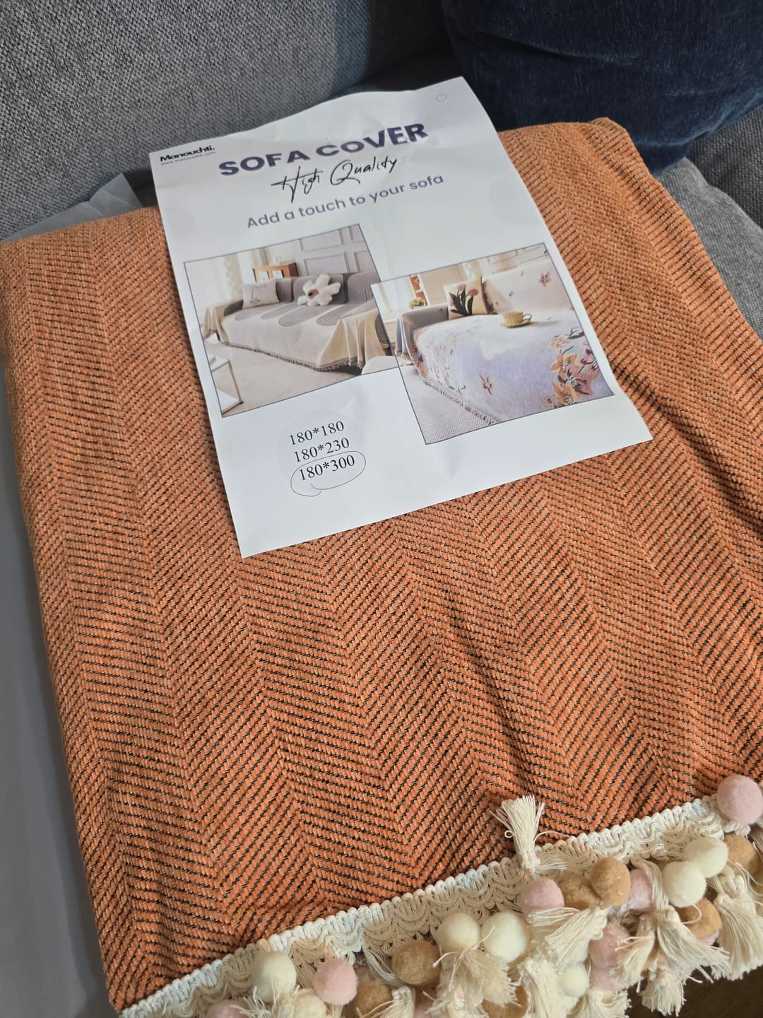 Customer photo review of Classy / Sofa Cover