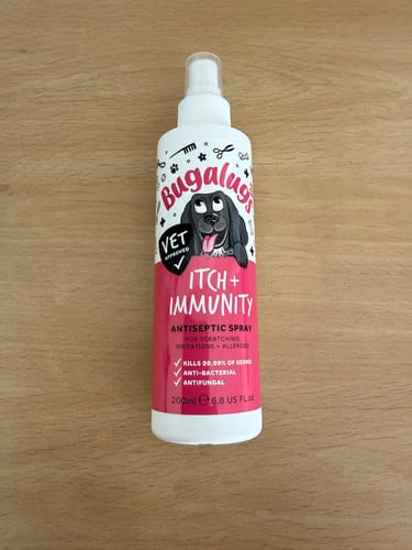 Customer photo review of Itch & Immunity Antiseptic Spray