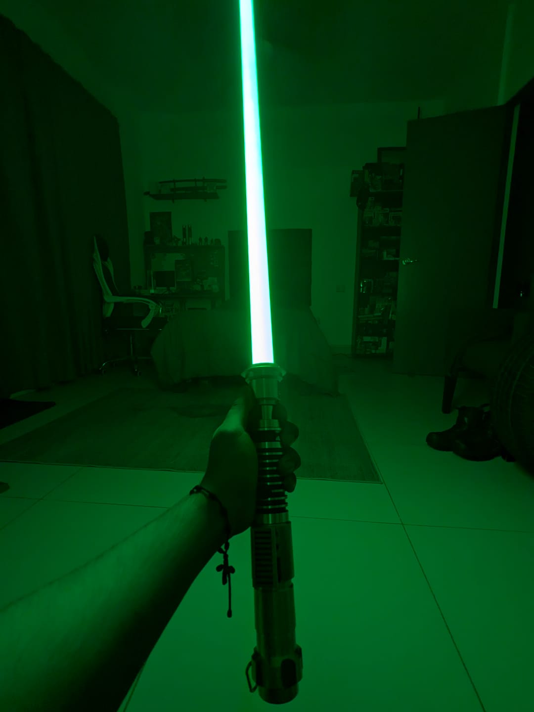 Customer photo review of Luke Skywalker 2.0 Lightsaber