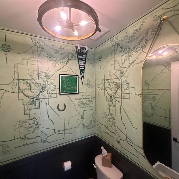 Customer photo review of Personalized Custom Murals and Wallpaper