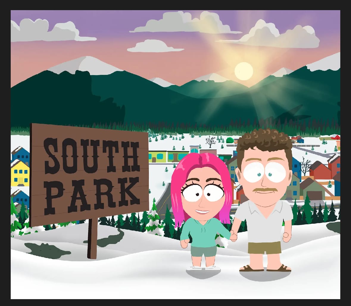 Customer photo review of 'South Park' Custom Portrait