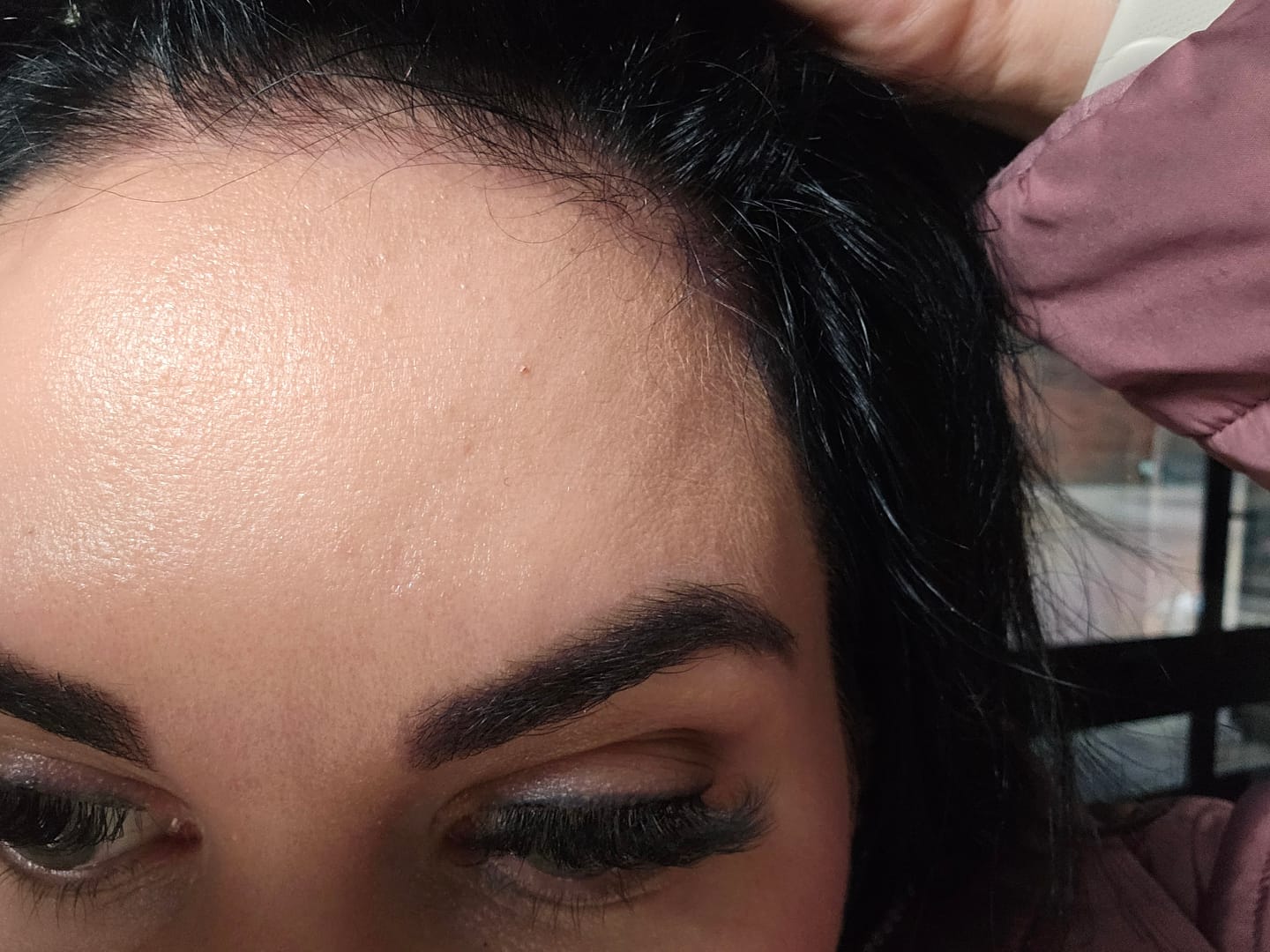 Customer photo review of Glow + Grow Hair Growth Collagen