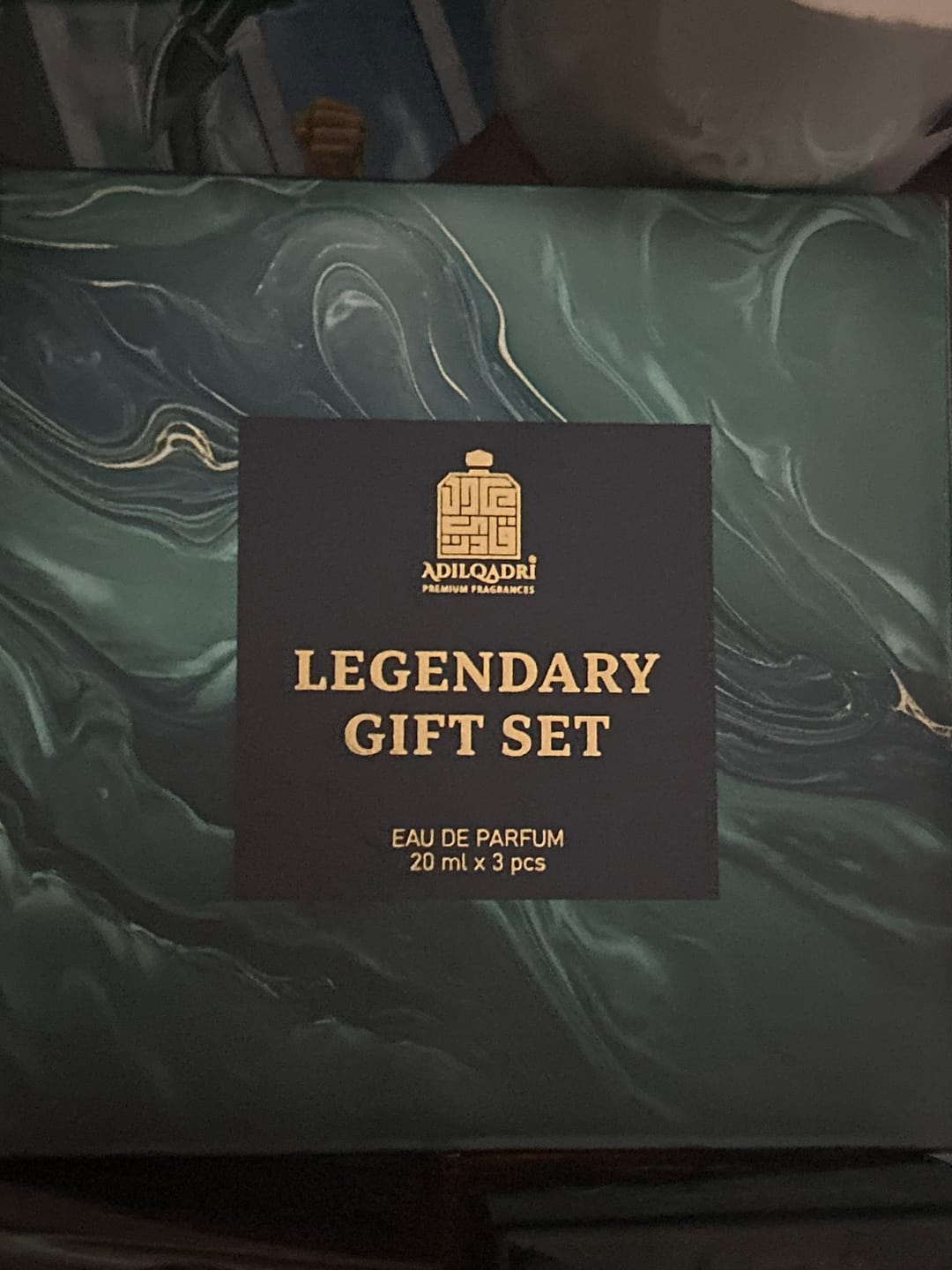 Customer photo review of Legendary Gift Set 3 Pcs Set of Premium Perfume Spray