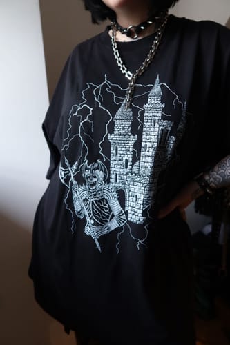 Customer photo review of Gate Keeper Heavy Faded Tee